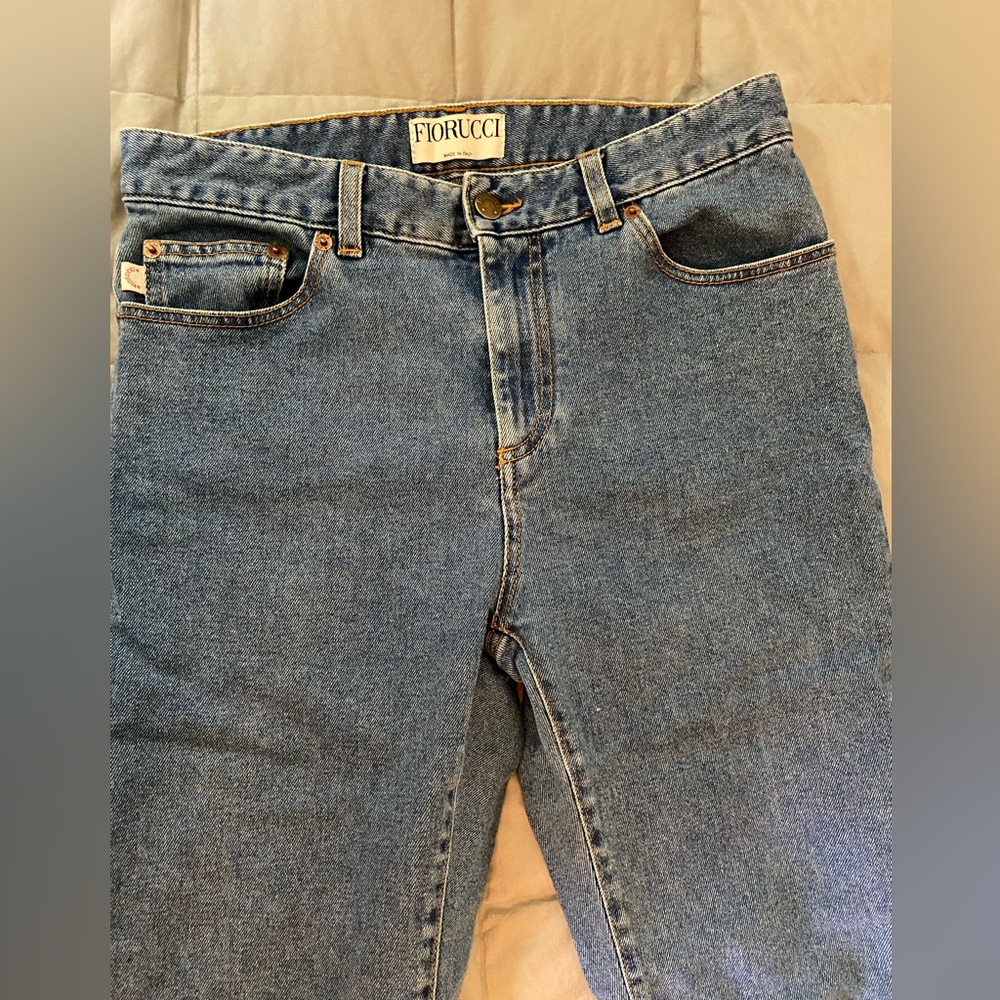 Fiorucci Salt & Pepper YVES Slim Cropped Jeans - Picture 2 of 11